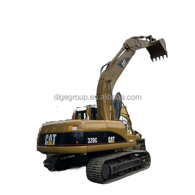 Używany Caterpillar 320C 20t grabarz w magazynie z najlepszą ceną wytrzymały mocny grabarz na sprzedaż