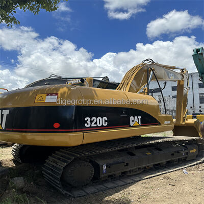 Używany Caterpillar 320C 20t grabarz w magazynie z najlepszą ceną wytrzymały mocny grabarz na sprzedaż