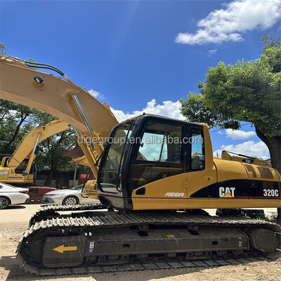 Używany Caterpillar 320C 20t grabarz w magazynie z najlepszą ceną wytrzymały mocny grabarz na sprzedaż