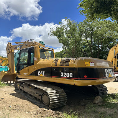 Używany Caterpillar 320C 20t grabarz w magazynie z najlepszą ceną wytrzymały mocny grabarz na sprzedaż