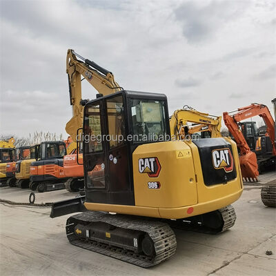 Używana koparka Caterpillar 306E 6t w magazynie w najlepszej cenie Wytrzymała, trwała, mocna koparka na sprzedaż