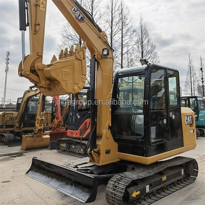 Używana koparka Caterpillar 306E 6t w magazynie w najlepszej cenie Wytrzymała, trwała, mocna koparka na sprzedaż
