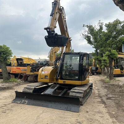 Używany grabarz Caterpillar 308C 8t na stokach z taną ceną Gorąca sprzedaż w dobrym stanie używany mocny grabarz na sprzedaż