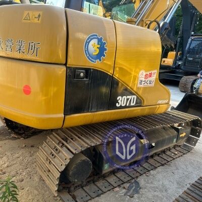 Używany grabarz Caterpillar CAT307D kompaktowy wydajny gotowy do pracy