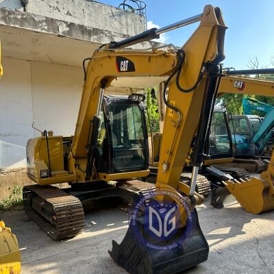 Używany grabarz Caterpillar CAT307D kompaktowy wydajny gotowy do pracy