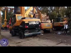 Hyundai 21 Ton Excavator Używany 210W-9 Hydraulic Wheel Excavator