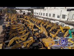 Używana maszyna w magazynie z pełnym widokiem