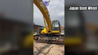 Używana koparka Komatsu PC350-7 jest w fazie testów